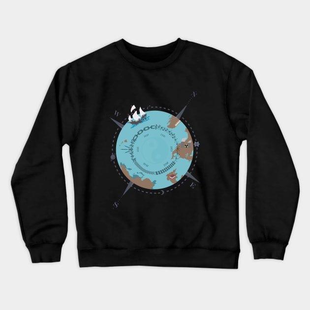 Cloud Atlas Crewneck Sweatshirt by JorisLAQ